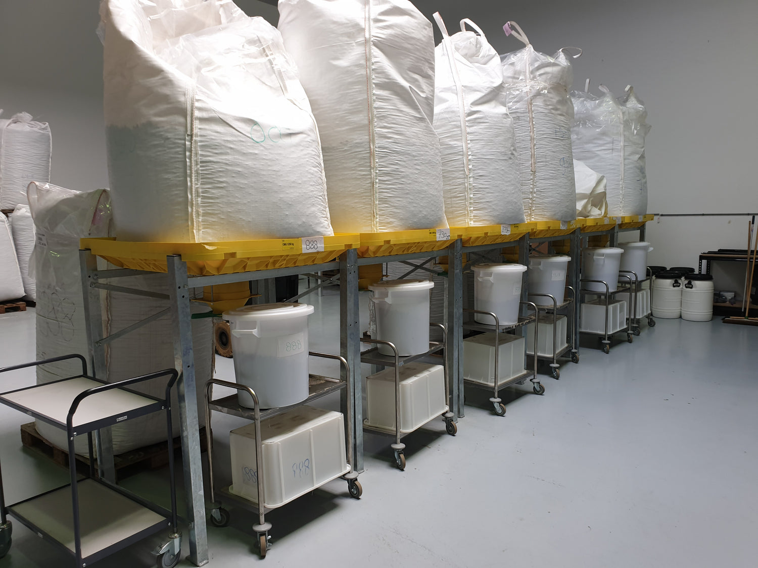 Modulo big bag unloading station