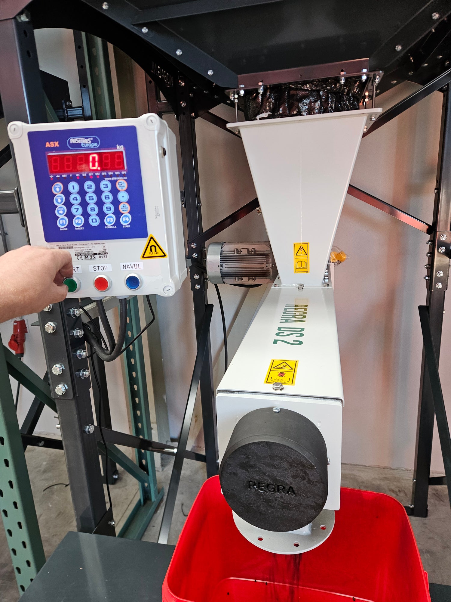 Modulo HI-DS® big bag unloading station with dosing screw