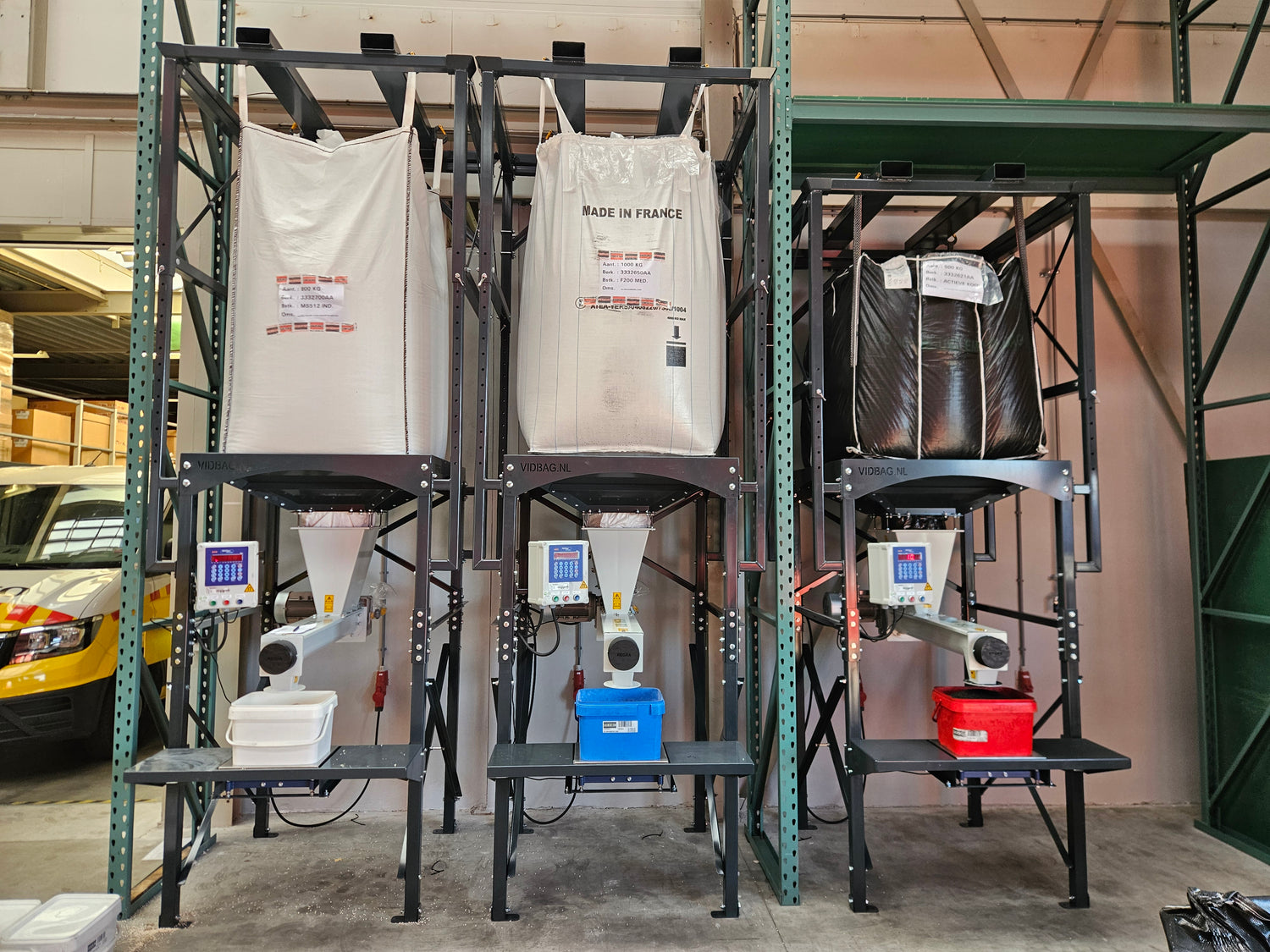 Modulo HI-DS® big bag unloading station with dosing screw