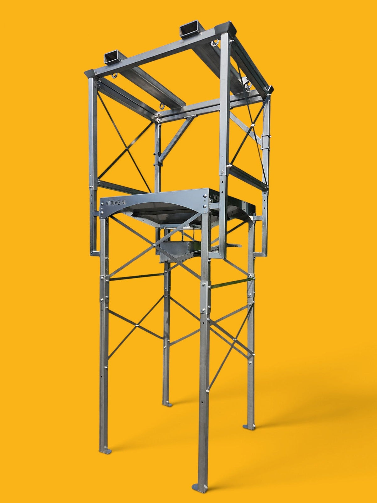 Modulo HI RVS bigbag losstation voor frisdrank fabrikant