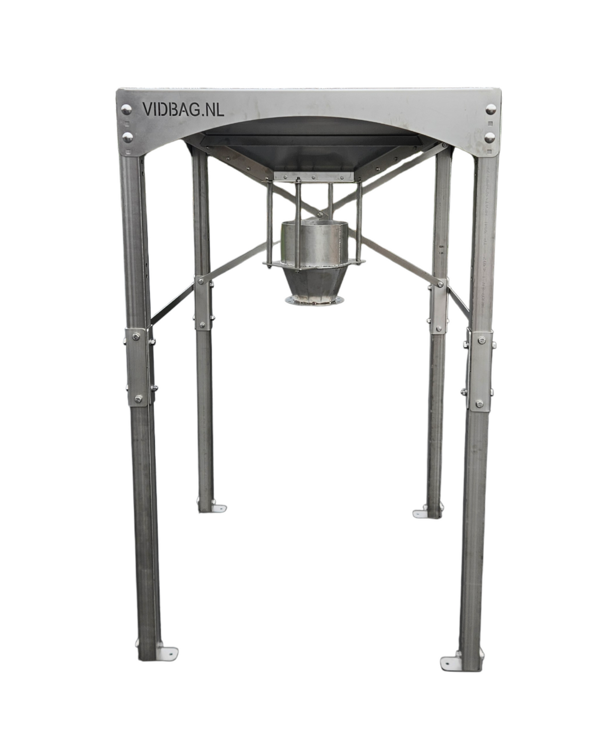 Modulo SP® RVS bigbag losstation; trechter